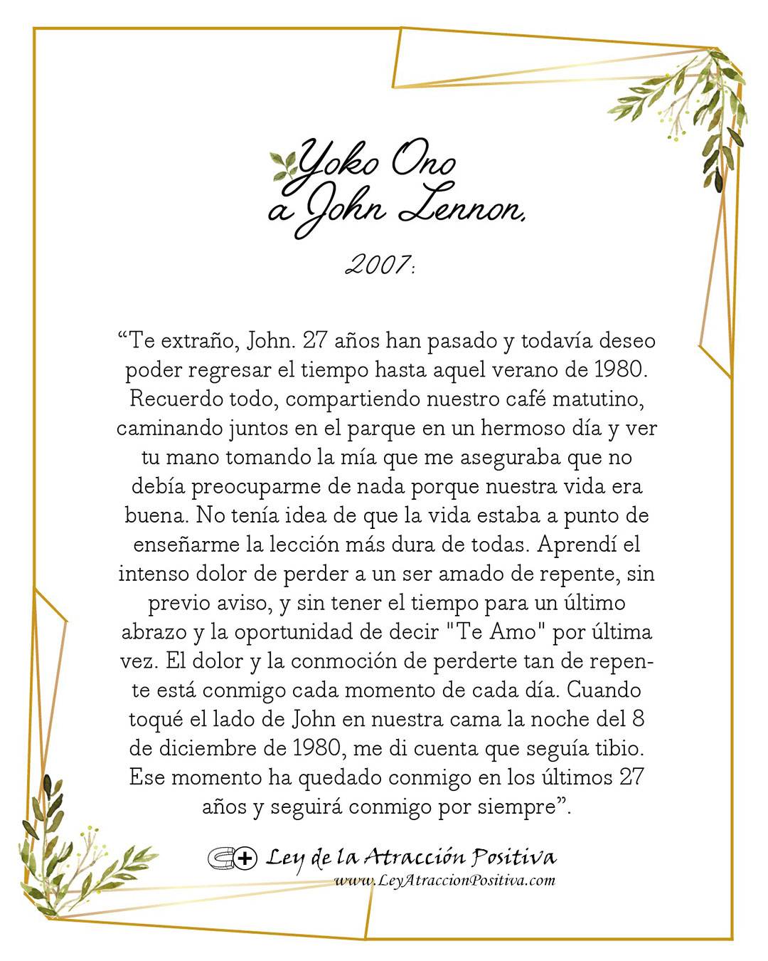 La Carta más Triste del Mundo