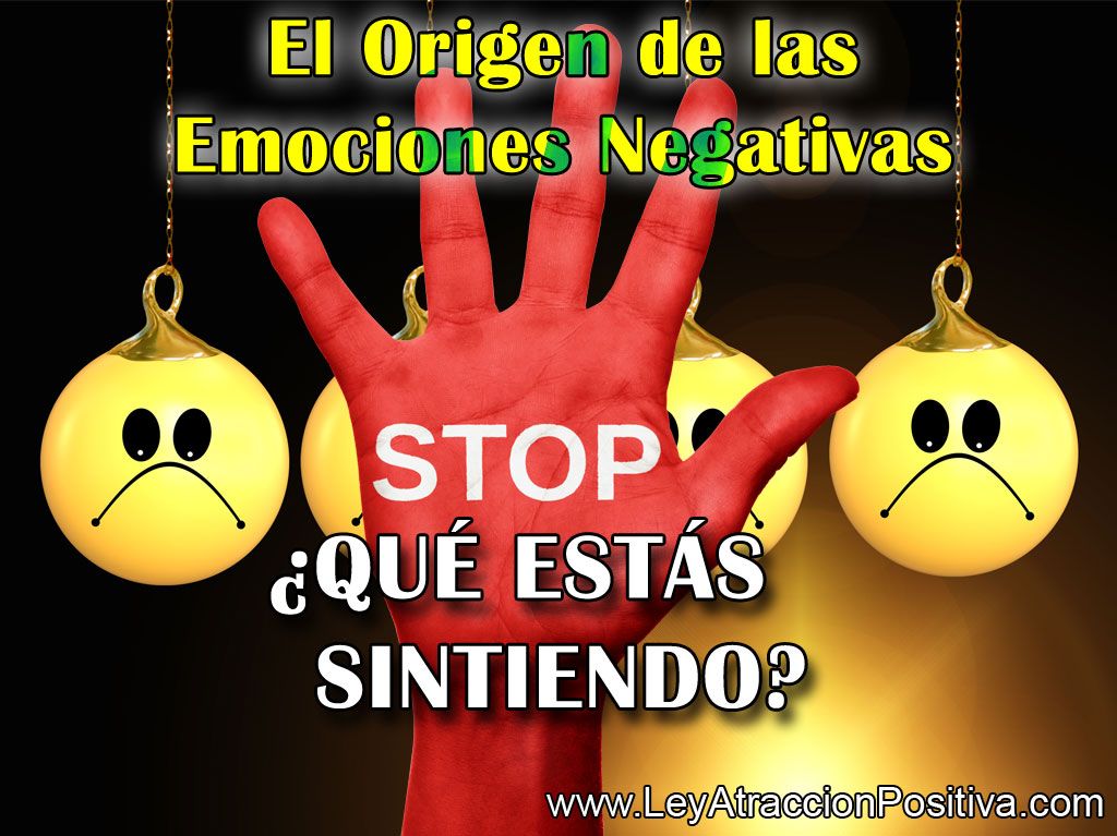 El Origen de las Emociones Negativas