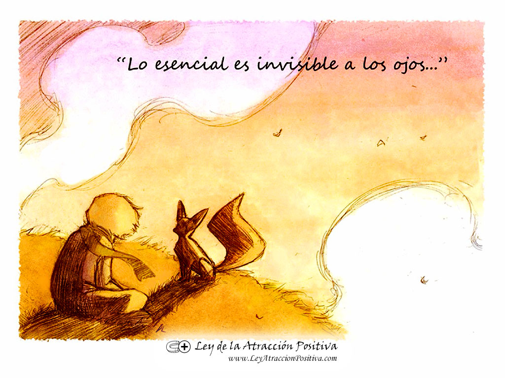Lo esencial es invisible a los ojos...
