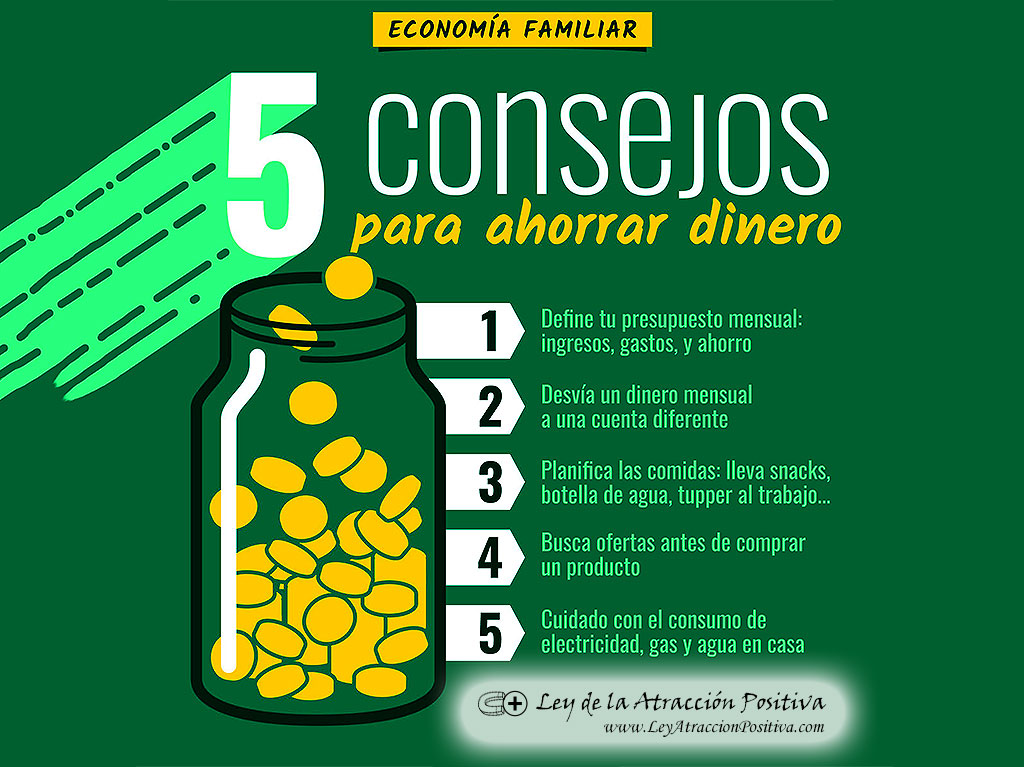5 Consejos para Ahorrar Dinero
