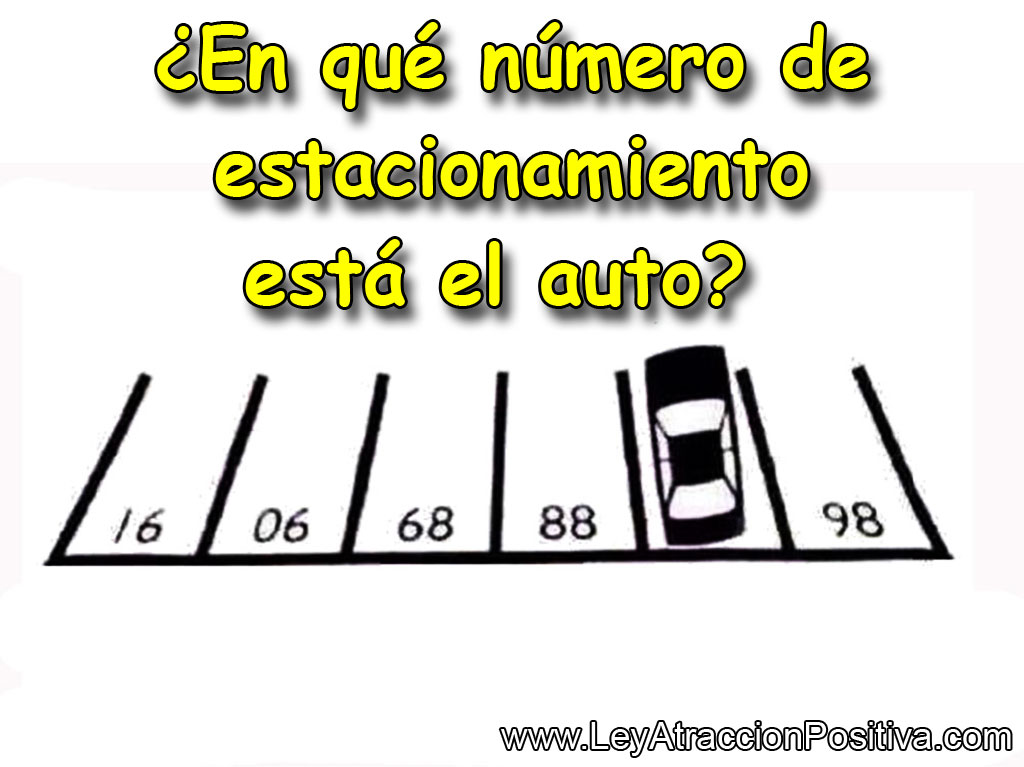 ¿En que Número está Estacionado el Auto?