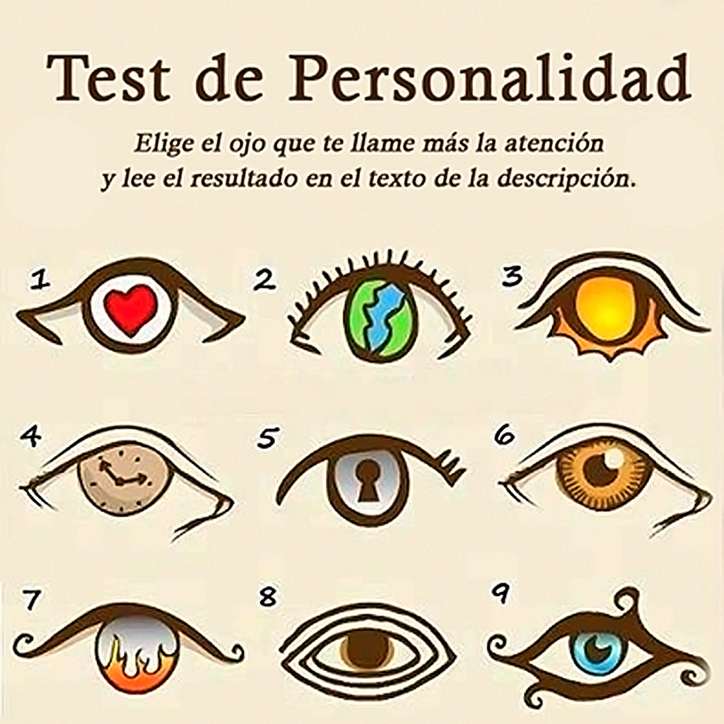 Test de Personalidad de los Ojos