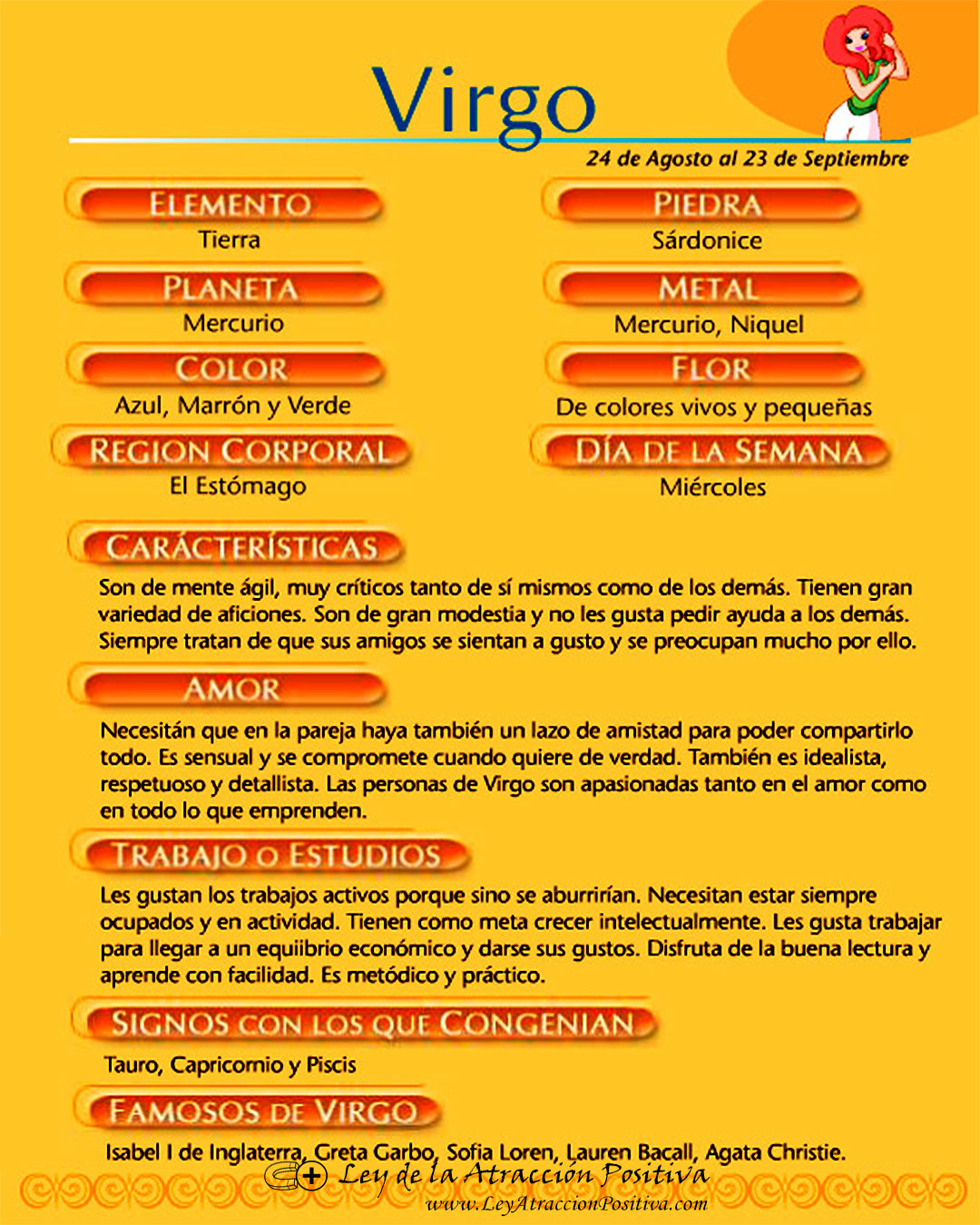 Personalidad de Virgo