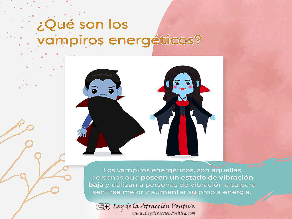 Qué son los Vampiros Energéticos