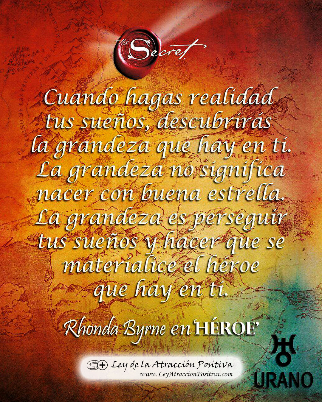 "Héroe" (Hero), por Rhonda Byrne