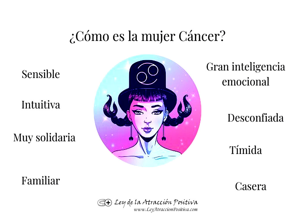 Personalidad de las Mujeres de Cáncer