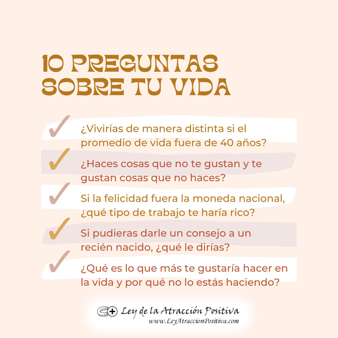 10 Preguntas sobre la Vida
