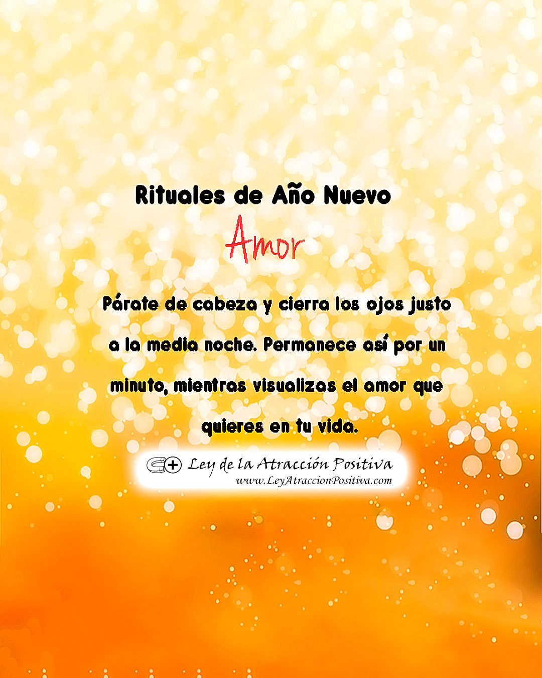 Rituales Año Nuevo para el Amor
